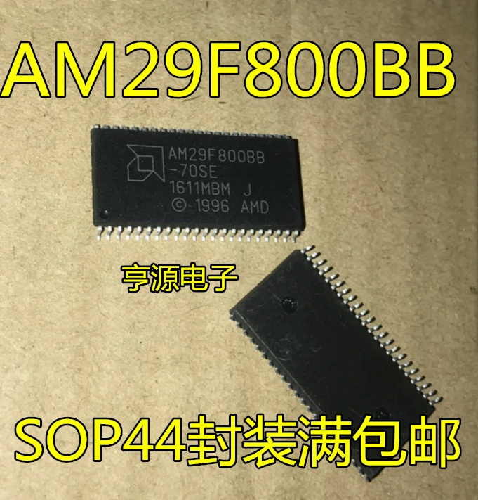 

Free shipping AM29F800BB AM29F800BB-70SE CMOS 10PCS/LOT