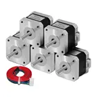 5 шт. Usongshine Nema17 шаговый двигатель 17HS4401 1,8  0,42 нм 1.5A 42BYGH 4 свинца для 3D-принтера фрезерный станок с ЧПУ лазерный гравер