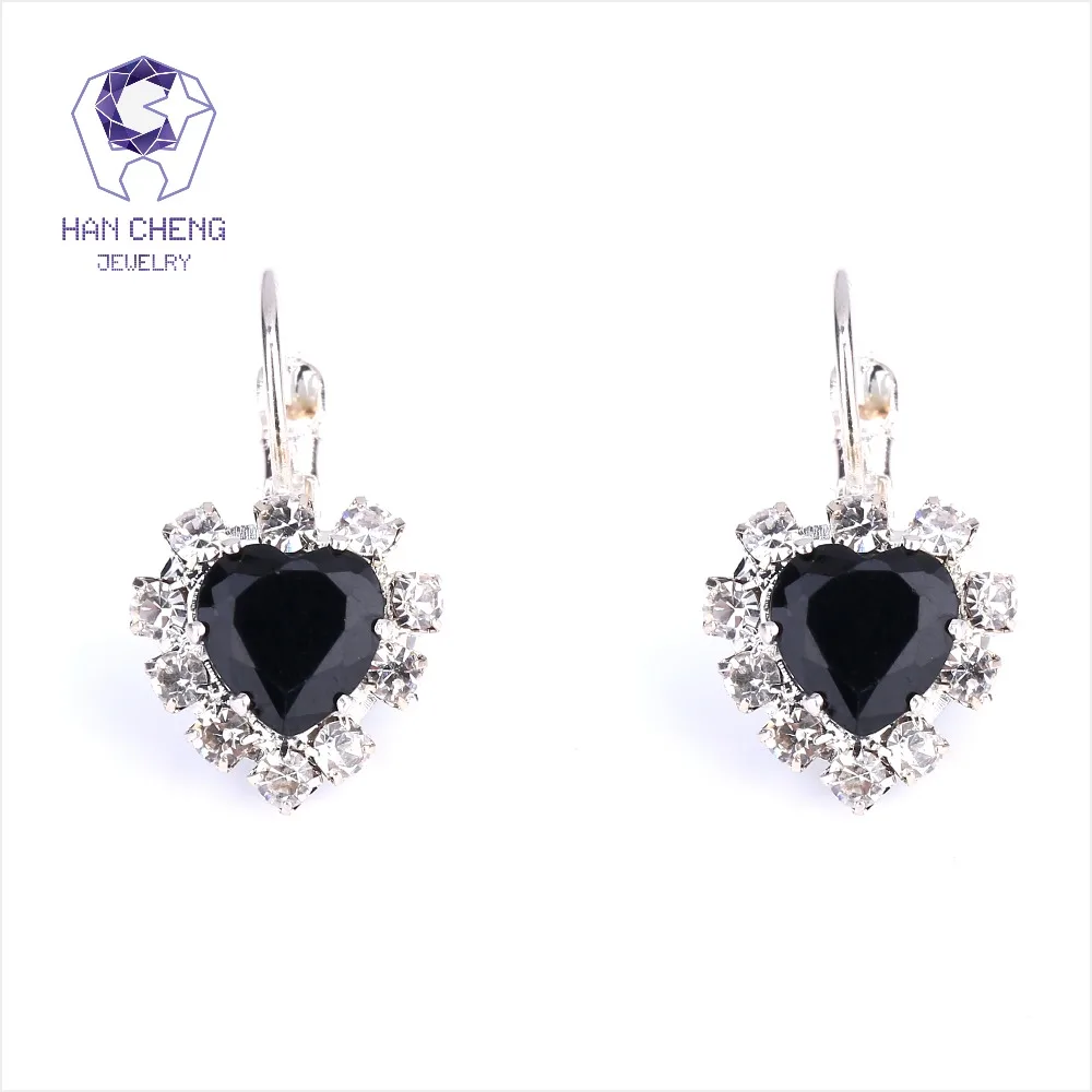 Новые модные роскошные романтичные серьги Стразы кружевные серьги-гвоздики с