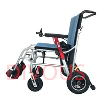 free shipping electric wheelchair ultra light net weight of 15kg can be carried on the aircraft folding portable wheel chair