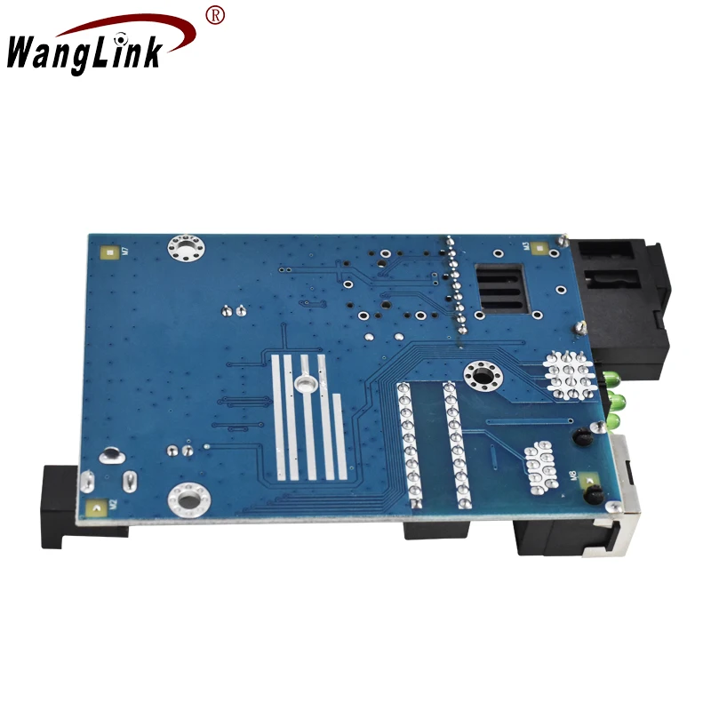 Wanglink pcba ethernet Optical Fiber Media Converter Fiber Transceiver 1000M Full PCBA with Fiber module