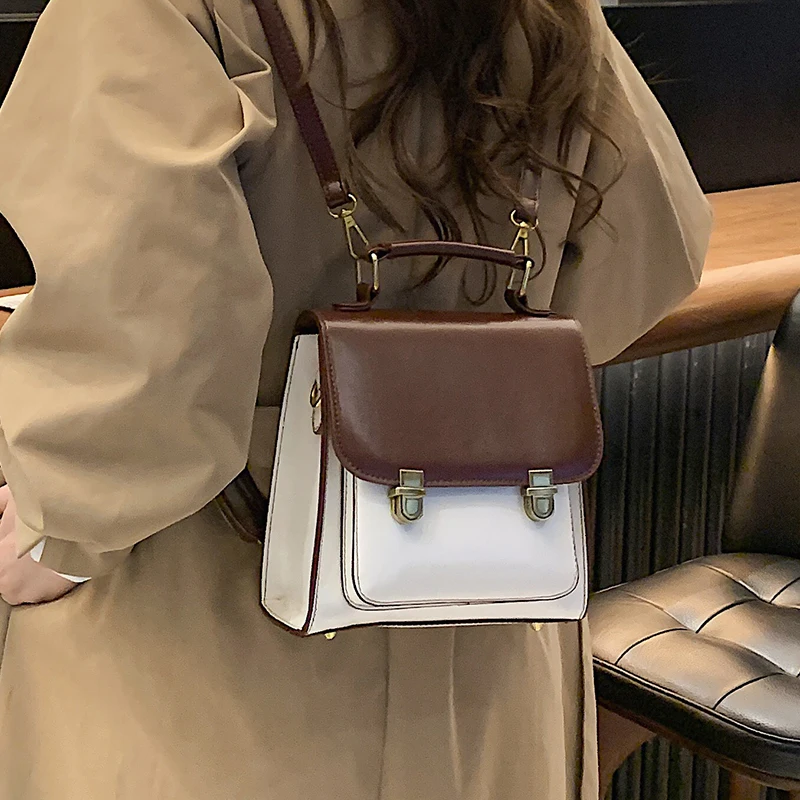 

Текстурированный женский рюкзак из искусственной кожи, Зимние новые модные школьные сумки через плечо, женские многофункциональные повсед...