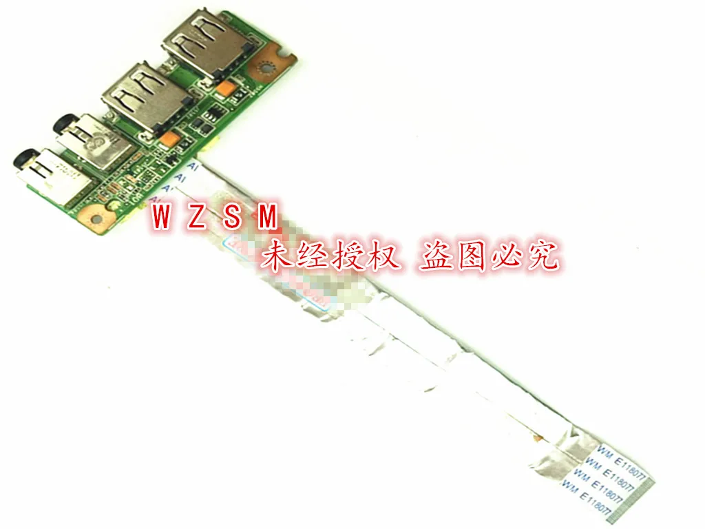 Новая оригинальная плата аудиоразъема USB для ASUS K53 A53S X53S K53S K53SD K53SV ввода-вывода