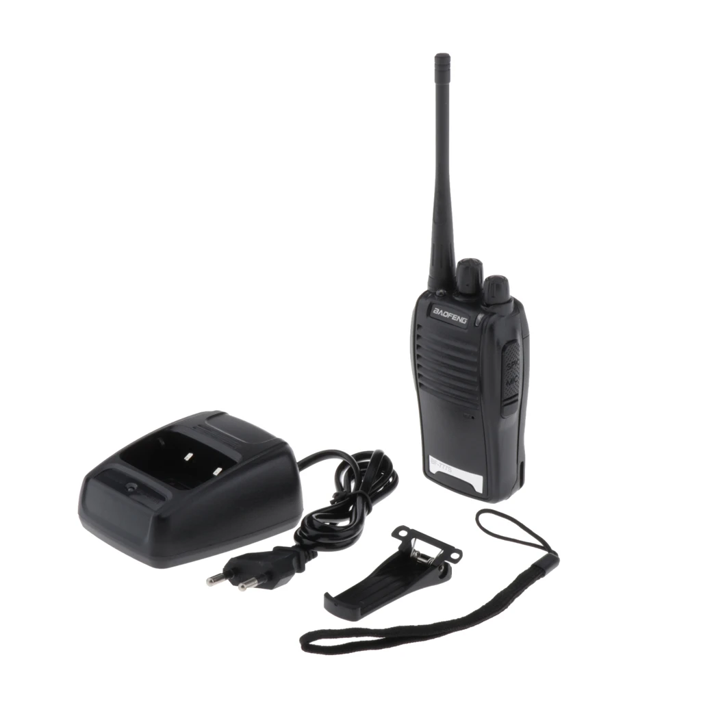 Baofeng 1 Piece Walkie Talkie BF777s Baofeng BF-777s with earphone 5W 16CH UHF Interphone BaoFeng 777S Two-Way Radio Ham Radio