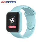 2021 Смарт-часы Macaron Y68 D20 цветные модные фитнес-браслет трекер пульсометр давление Bluetooth Смарт-часы Новинка