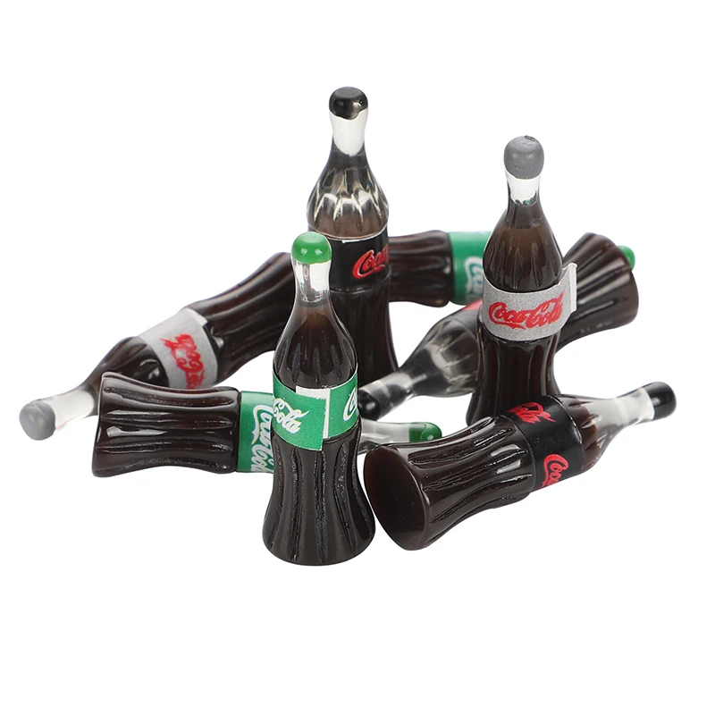 20 шт.-Кола бутылка 3D Art Flatback кавайный кабошон рукоделие смола для изготовления