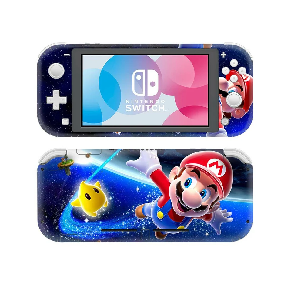 YSNSL0173 Наклейка с изображением супер Марио для nintendo Switch Lite, протектор консоли, чехол для nintendo Switch Lite, Виниловая наклейка с NSL - Цвет: YSNSL0173
