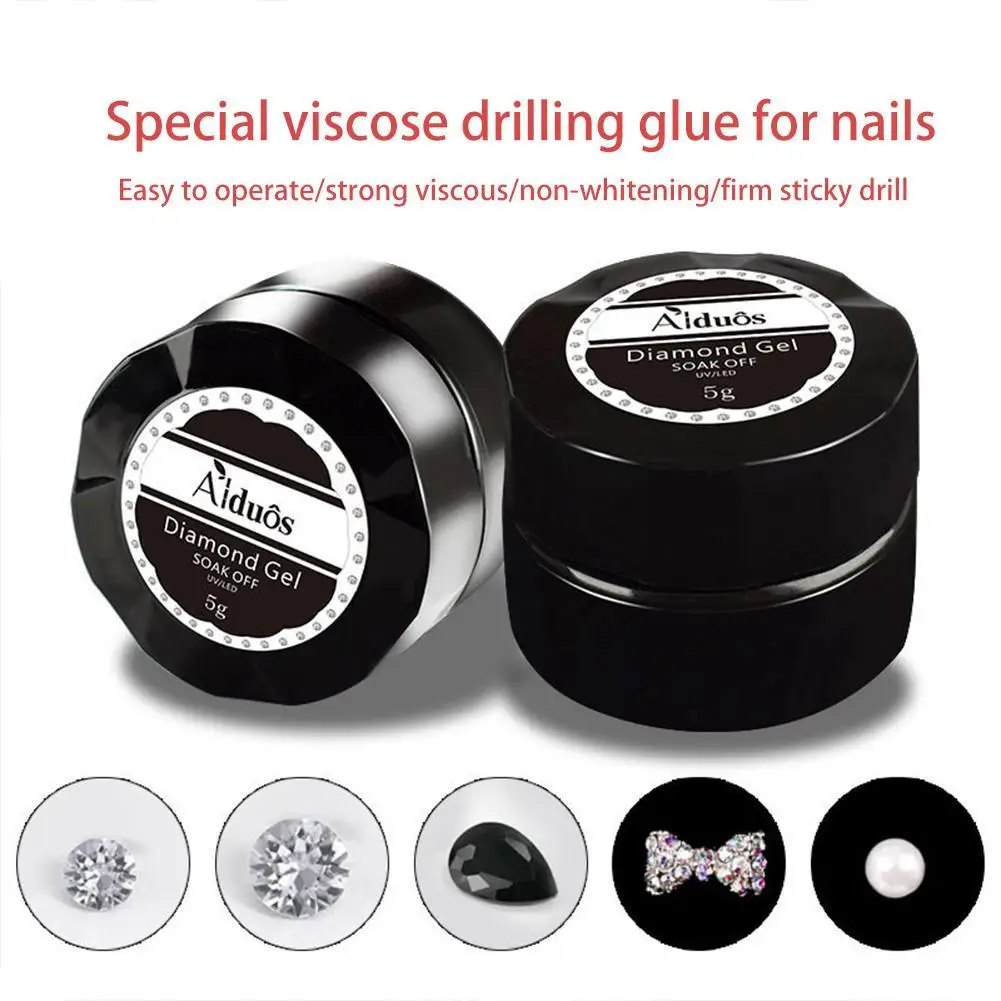 Горячая продажа Профессиональный супер липкий 5 мл УФ-гель для ногтей Клей