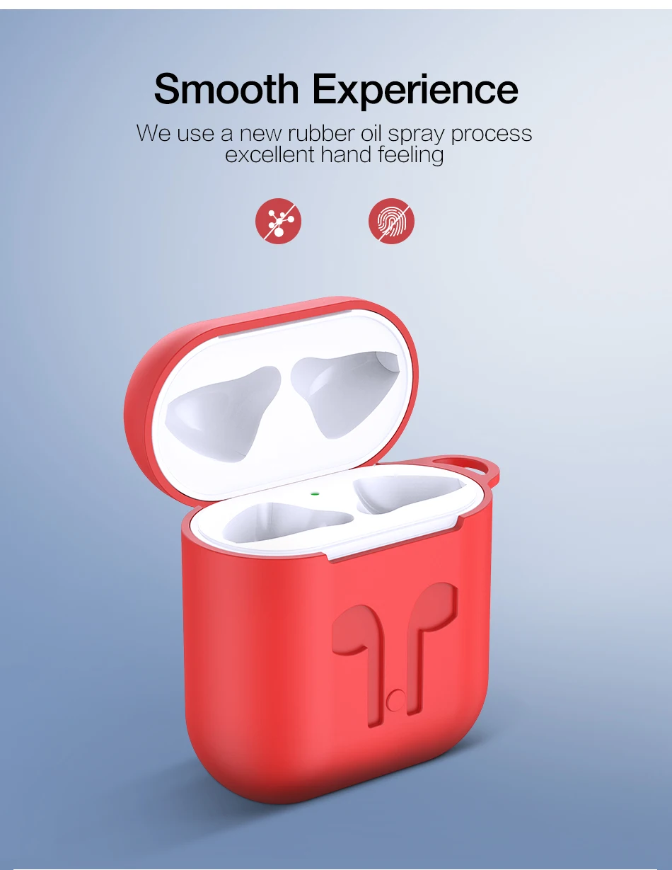 Мягкий силиконовый чехол для apple airpods водонепроницаемый чехол для наушников air pods подходит для tws i12 tws i900 i200 наушники
