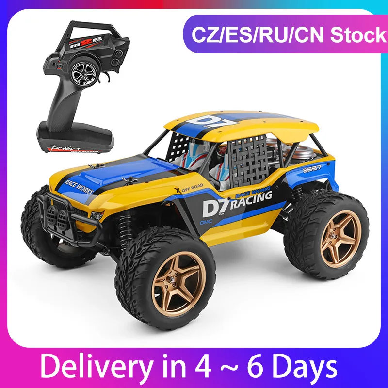 Wltoys 1/12 12402 A 4WD 2 4G RC автомобиль десерт Baja модели автомобилей высокая скорость 45 км/ч