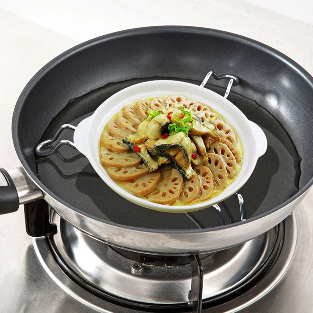 Пароварка из нержавеющей стали многоцелевой паровой поднос стоковый подставка