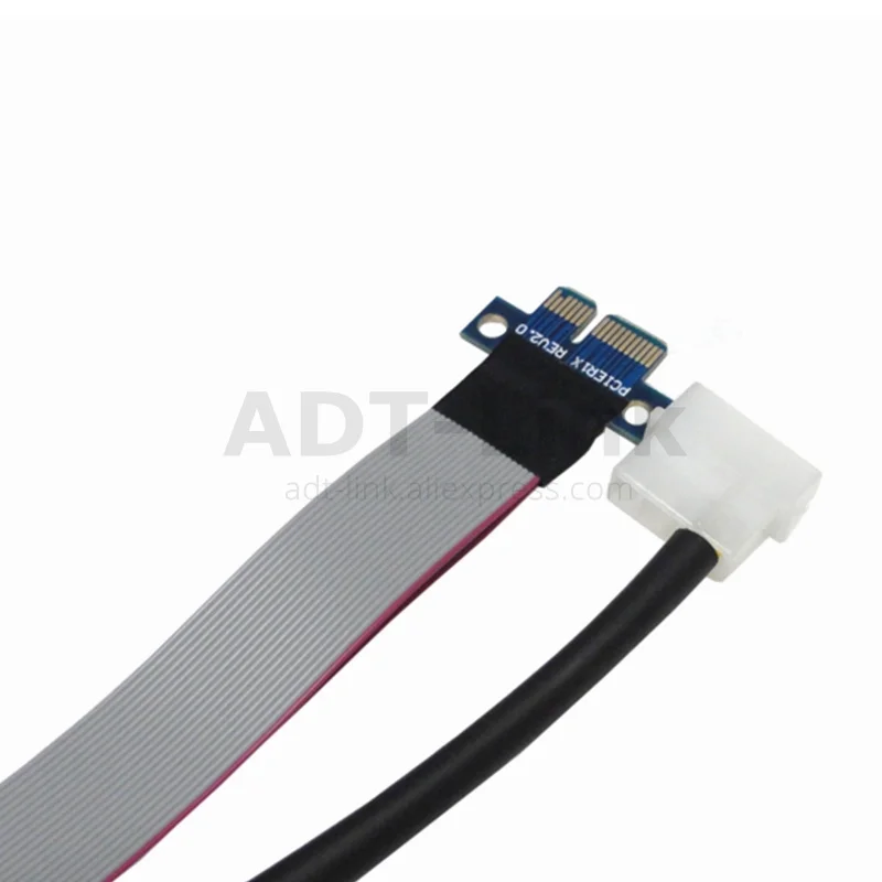 Гибкий Удлинительный кабель PCI Express 1 16 X адаптер E расширитель платы с 4 контактным