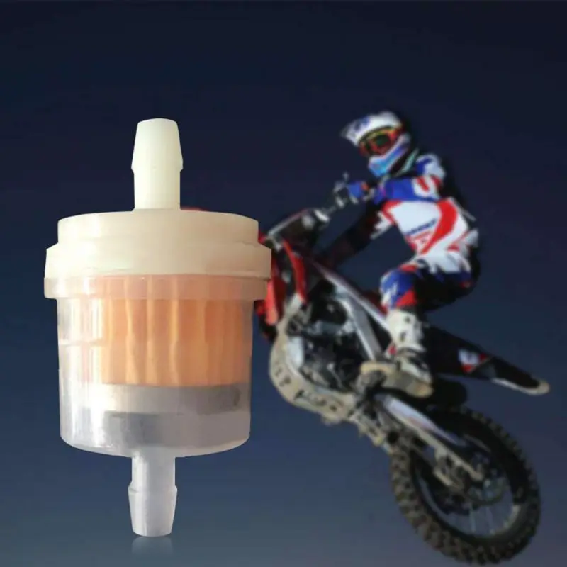 Бензиновый топливный фильтр 1/4 дюйма 1 шт. для мотоцикла автомобиля внедорожного