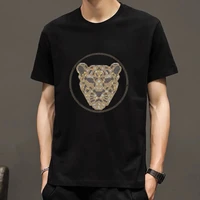 hip hop famous bbrand mens bbreathable short sleeves loose rhinestone chic summer t shirt casual 100 ccotton pullover