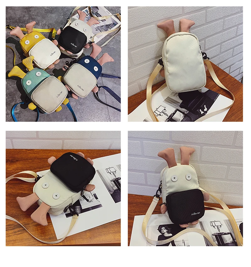 Модный мультяшный Кошелек для монет элегантный кошелек девушек