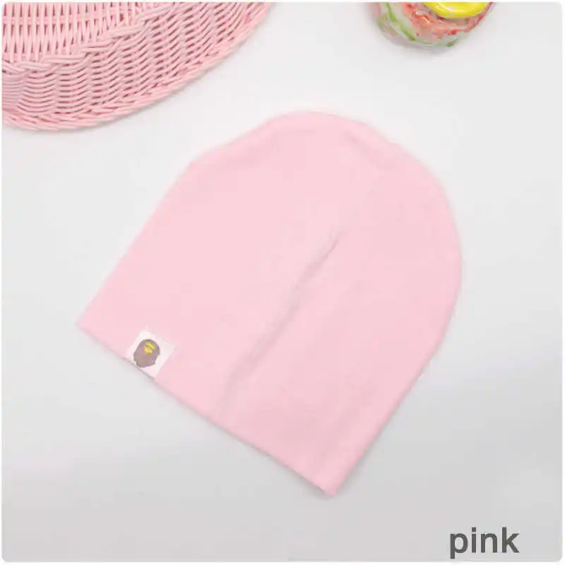 

New Baby Street Dance Hip Hop Hat Cotton Autumn Kid Scarf Hat For Boys Warm Winter Cap Warm Color Kids Hat