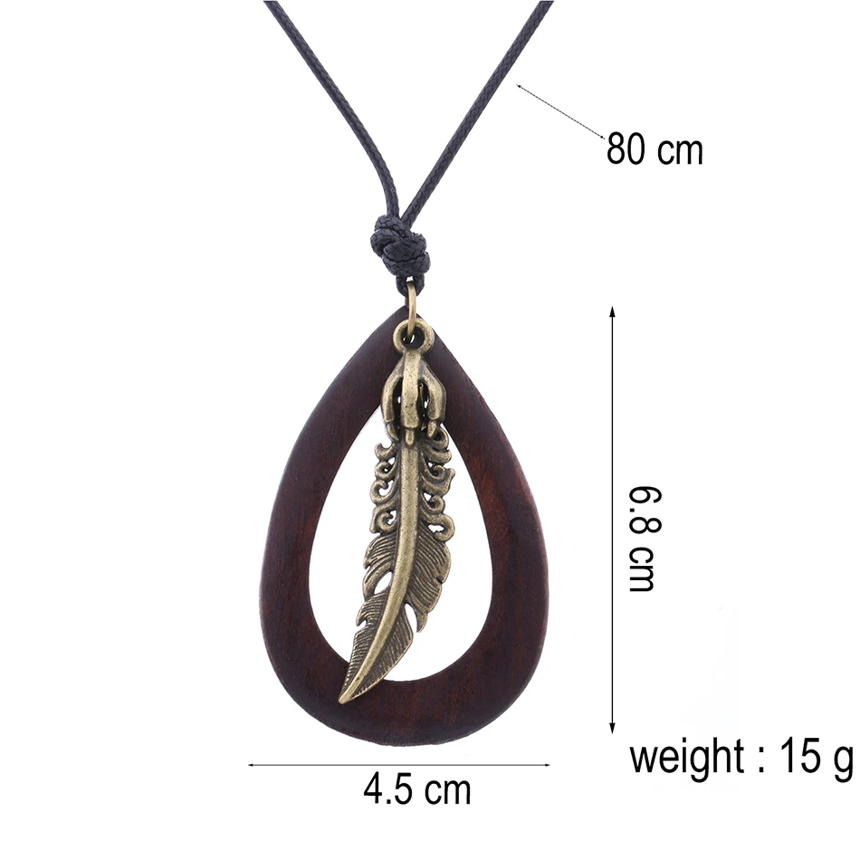 Женское винтажное длинное ожерелье $ Подвески для женщин свитер кожаный