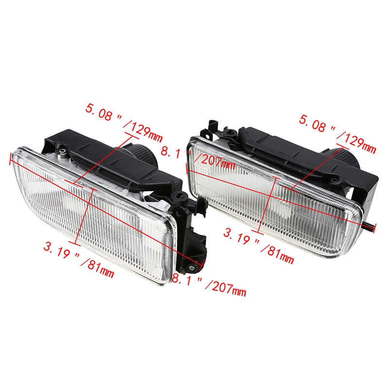 Корпус противотуманных фар POSSBAY для BMW E36 3-Series 1990 1991 1992 1993 1994 1995 1996 1997 1998 2000 |