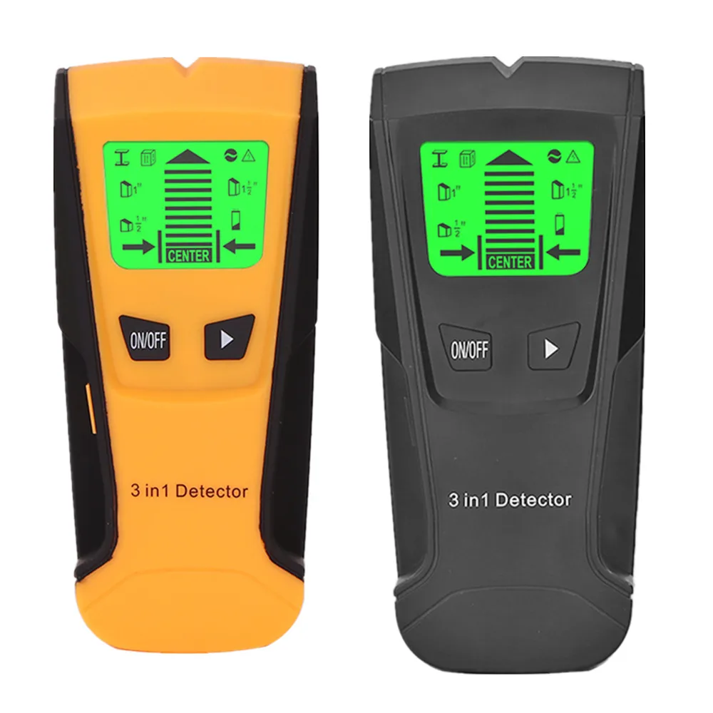 

3 In 1 Metal Detector TH210 Wall Thickness Gauge Backlight Wall Detector Wall Stud Finder Electronic Scanner Gold Finder 30% off