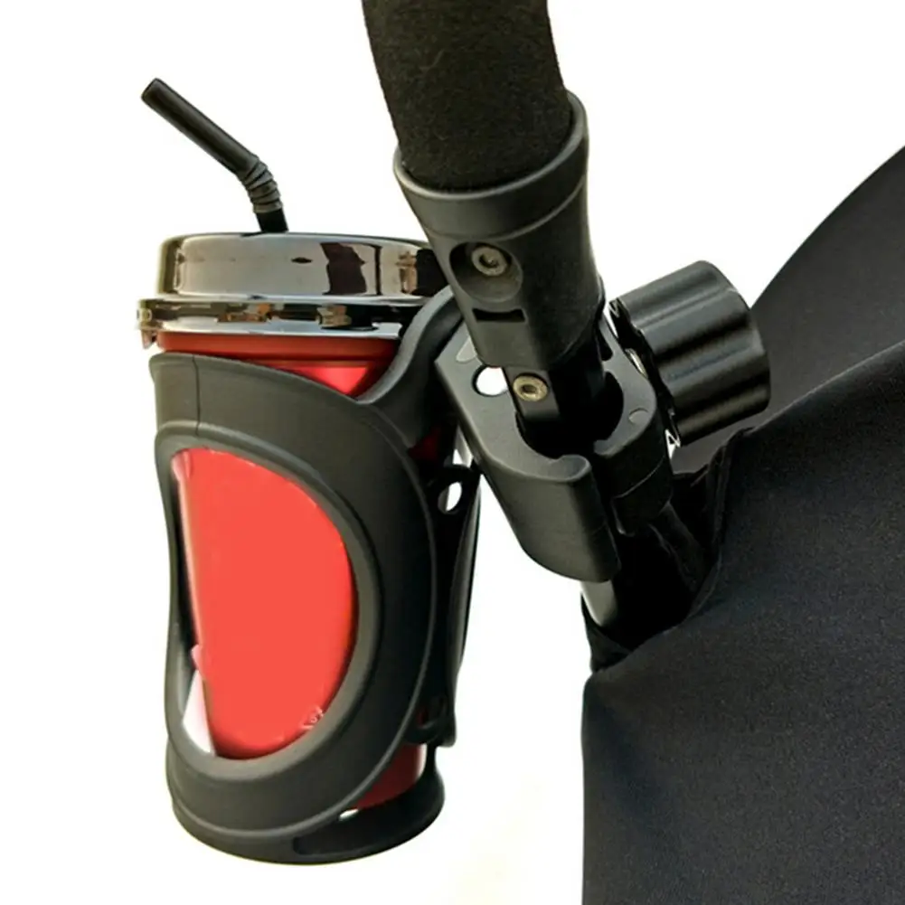 

Держатель для детской тележки, Креативные аксессуары на колесиках для предотвращения пролития, устойчивый к использованию держатель для н...