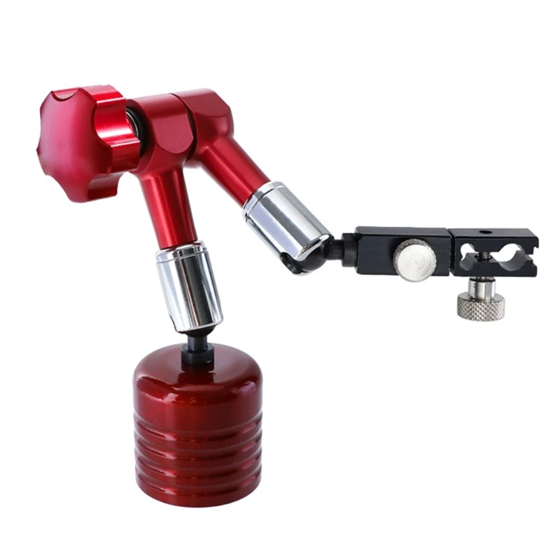 

Universal Magnetic Dial Indicator Stand Mini Lever Base Holder Stand Table Scale Precision Indicators Measure Combined Hand Tool