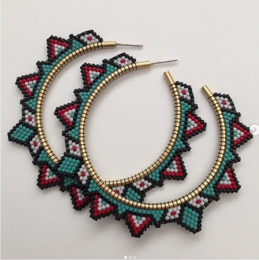 Taidian металлический Бронзовый Miyuki Delica Seedbeads 11/0 для Boho ювелирных изделий Аксессуары