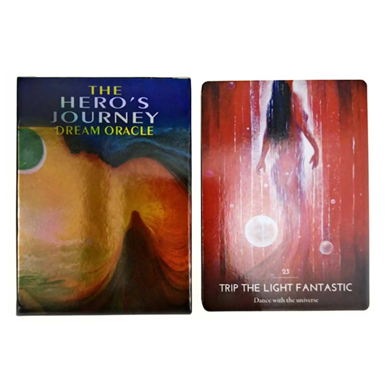 

Oracle Tarot Cards Heros Journey Dream Interactive Board Games Tarot Vivid Full Chinese English Version Family Party Like-minded