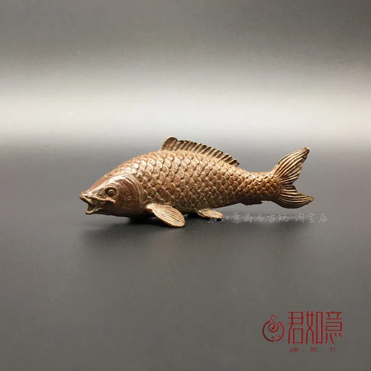 

The exquisite bronze carp decorations with beautiful meanings are worth collecting