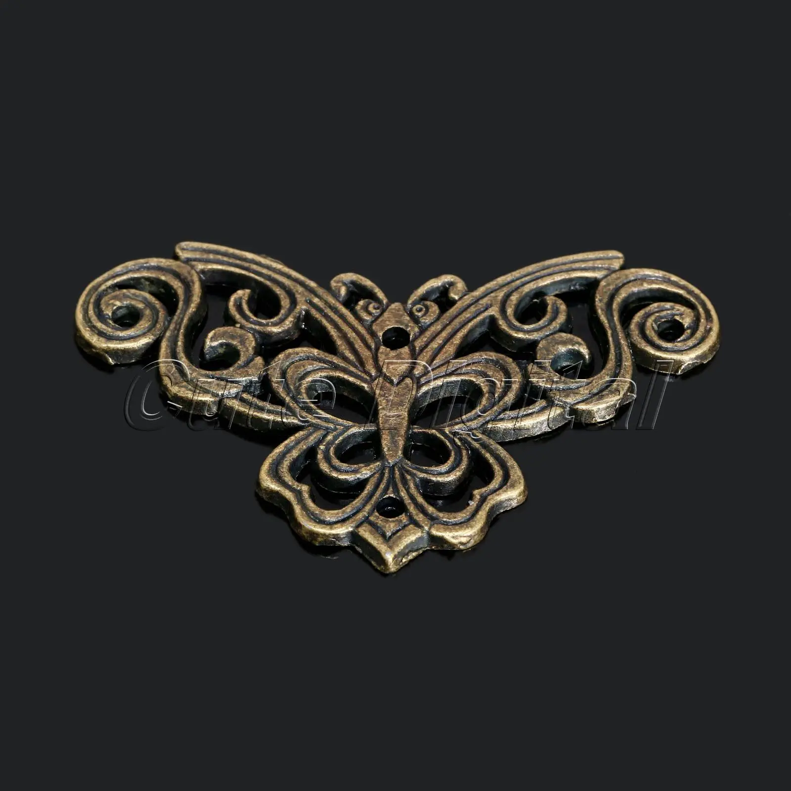 12 шт Металлические декоративные уголки кронштейн для мебель деревянный ящик