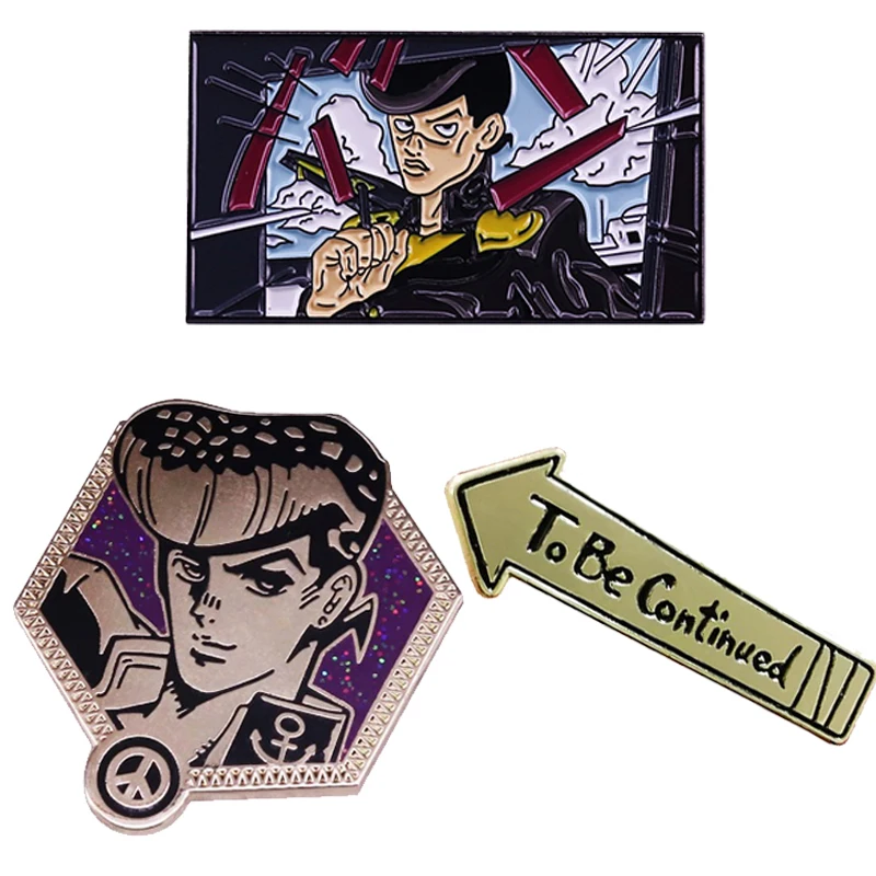 Брошь в виде приключений Biz эмалированная булавка аниме анимационный значок
