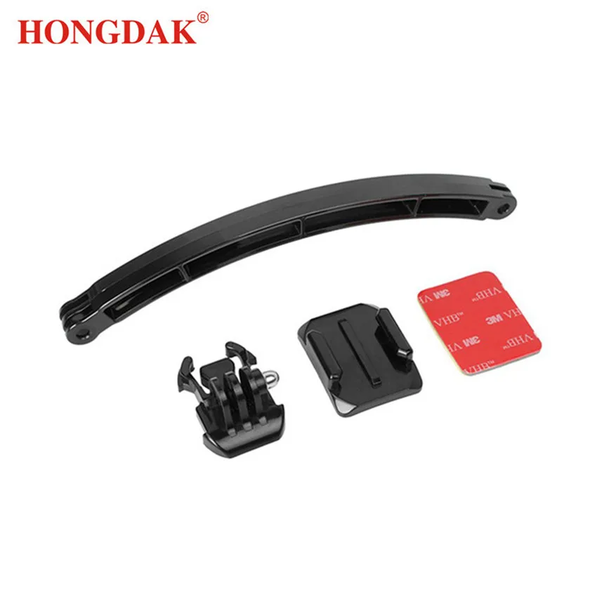 

HONGDAK Helmet Extension Adhesive Arm with Mount Base for Gopro Accessory