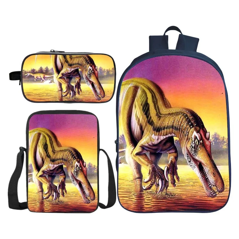 Детский рюкзак с рисунком животных 3 шт./компл. | Багаж и сумки