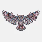 Dawasaru Персонализированная Сова тотем наклейка на автомобиль Солнцезащитная наклейка ноутбук Грузовик Мотоцикл Авто аксессуары украшения ПВХ, 18 см * 10 см