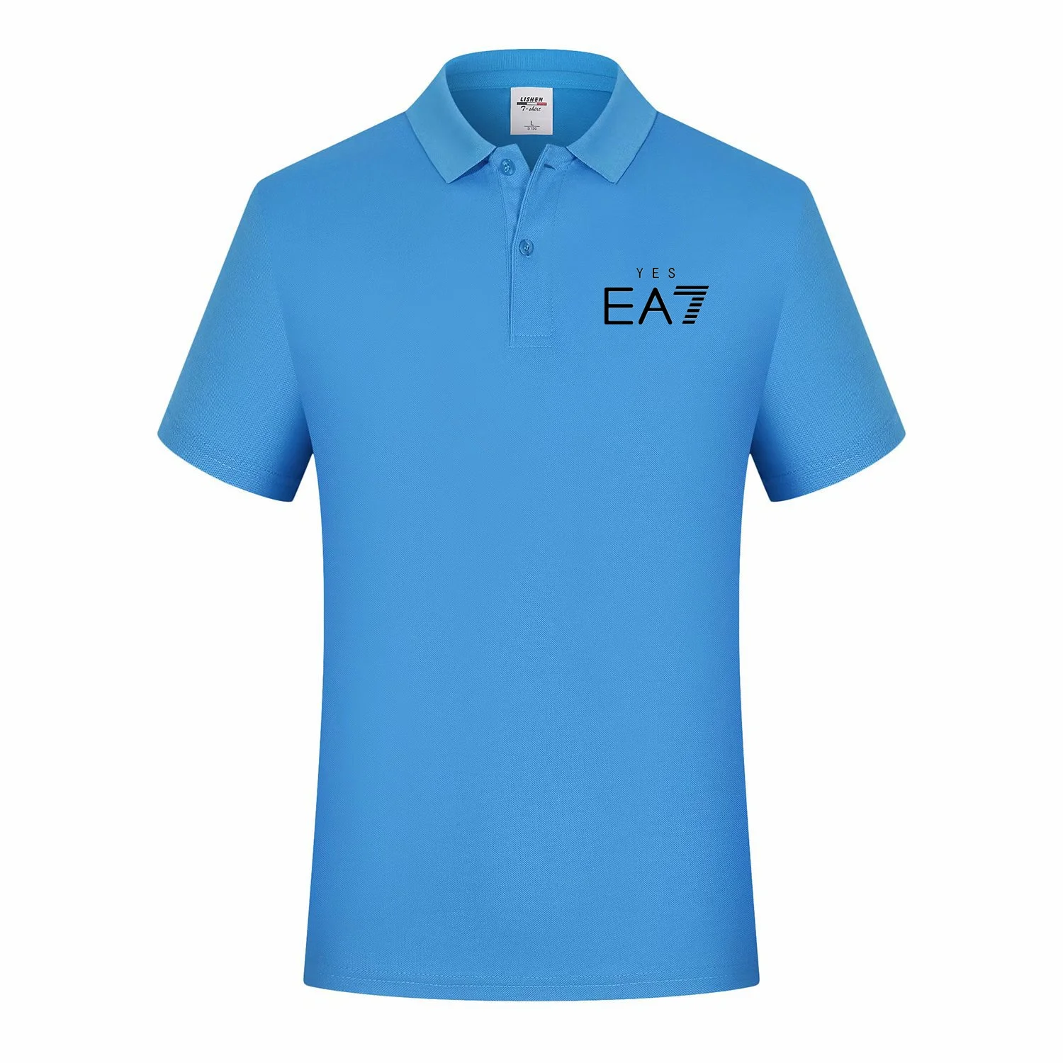 

Summer new high-quality men's polo shirt casual business fashion short-sleeved outdoor sports lapel breathable large size