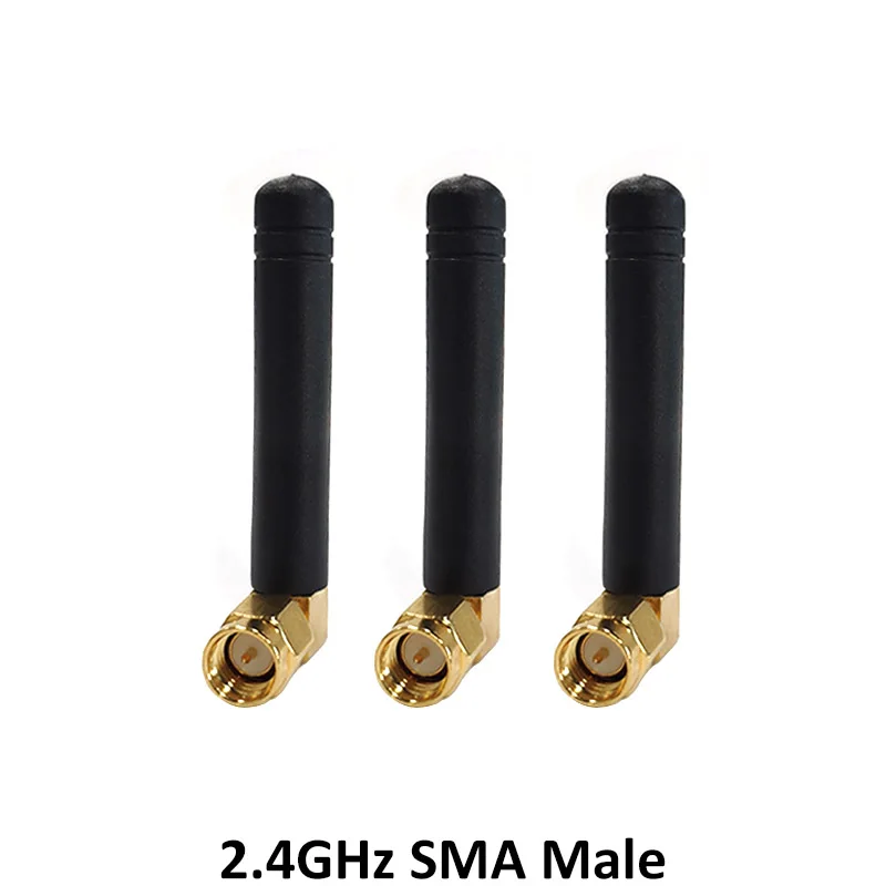 Антенна 2,4 ггц wifi SMA разъем 2~ 3dbi 2,4 ГГц антенна wi fi маленький размер антенна белая wi-fi антенны маршрутизатор