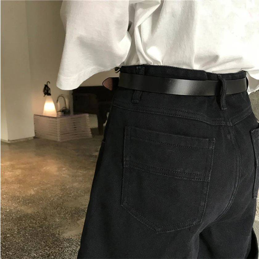 

2020 Spring And Summer New Women's Casual Loose Denim Shorts Fashion High Waist Wide Leg Shorts Female Bottoms B01409O