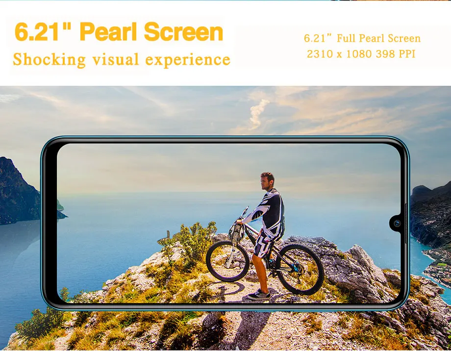 Huawei Maimang 8 мобильный телефон 6,21 ''Kirin 710 Octa Core 6 ГБ 128 ГБ Android 9,0 отпечатков пальцев ID GPU Turbo 2,0