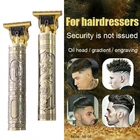 2021 машинка для стрижки волос Для мужчин сильный Мощность бороды, машинка для стрижки волос, электробритва борода парикмахерский триммер для волос инструменты зарядка через USB