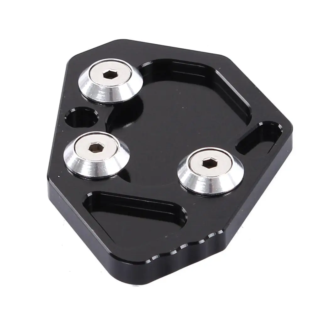 Ножная боковая подставка удлинитель опорная пластина мотоциклетная аксессуары