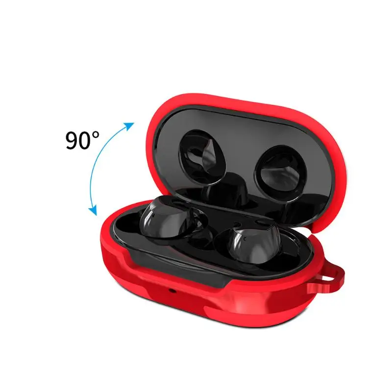 

Headset Silicone Case Durable Humanized Protective Cover With Lock Full Body Protection For Sam sung G alaxy Buds Plus