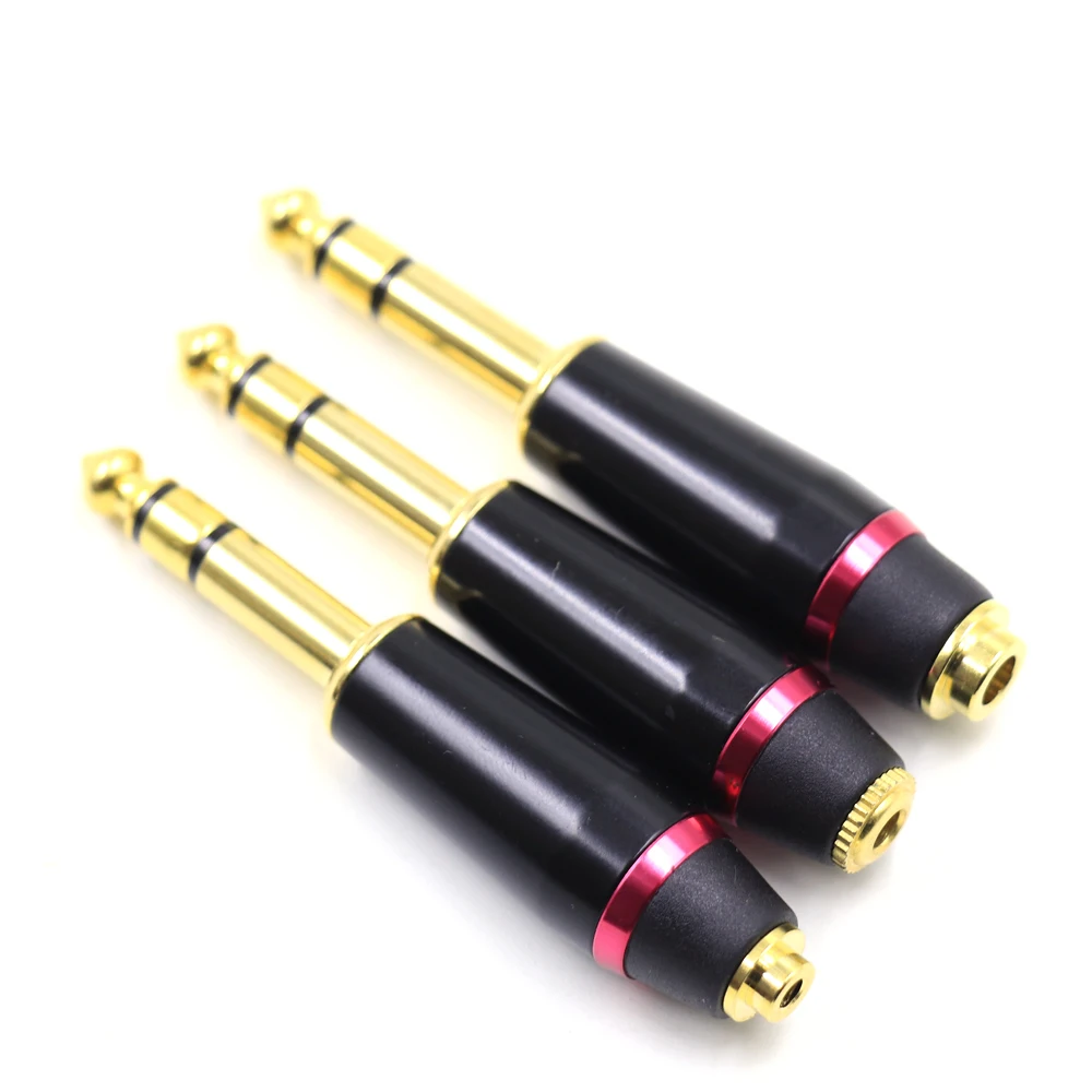 Hi-Fi позолоченный 2 5 мм/3 мм/4 4 мм сбалансированный Женский до 1/4 6 35 TRS Мужской