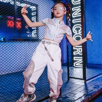 sequins girl sets jazz dancewear fairy cheerleader uniform shiny performance costume designer clothes festival clothing dl8132