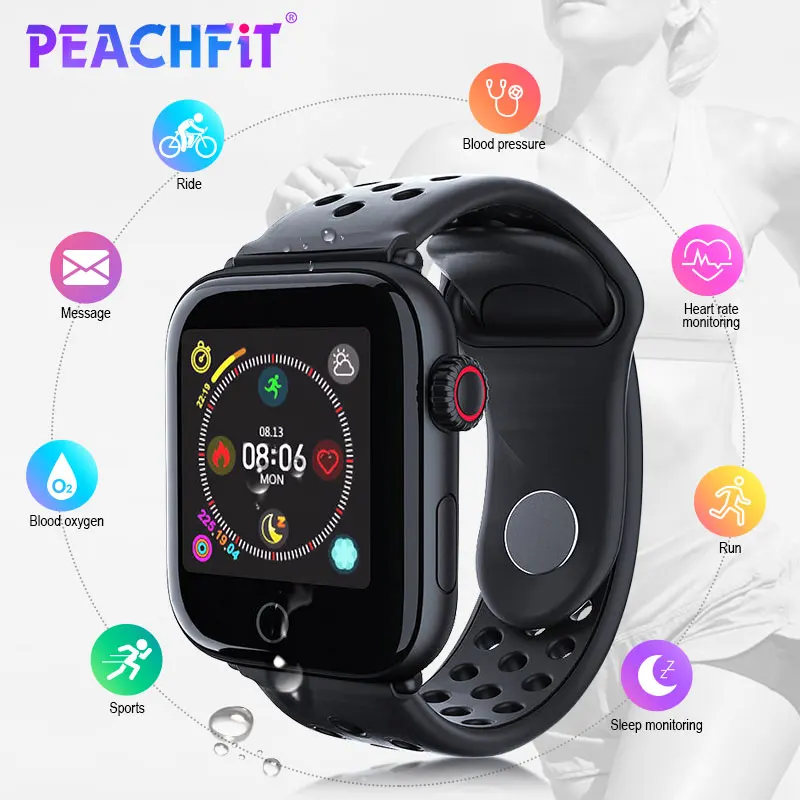 Смарт часы PEACHFIT Z7 с пульсометром и тонометром|Смарт-часы| |