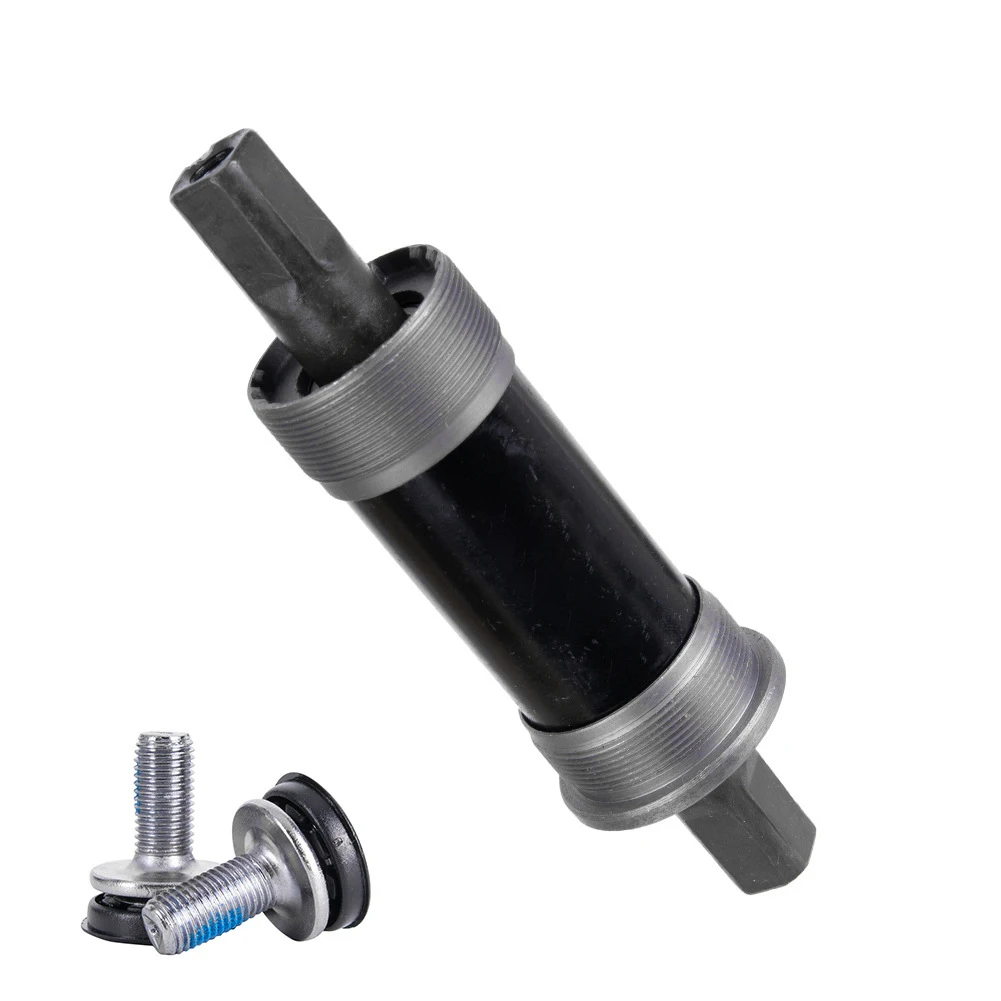 

Mountain Bike Bottom Bracket 80x142 100x155/177mm Bicycle Sealed Bottom Bracket Tapered Threaded Bottom Bike Accessory Black