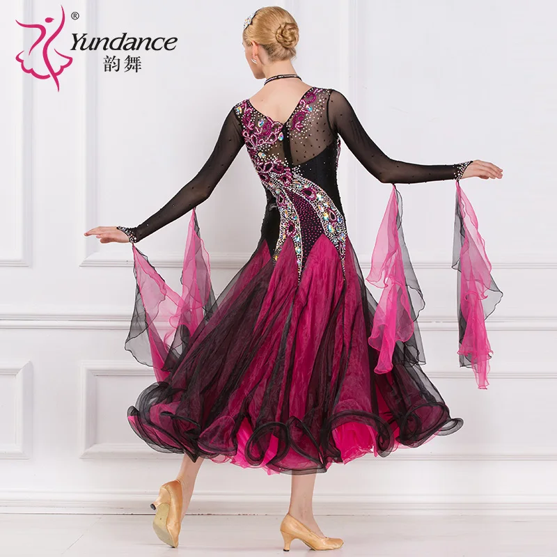 The new National standard ballroom dress woman ballroom dresses dance customize ballroom dress competition B-16247