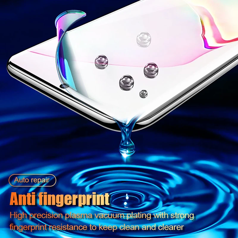 900D Защита экрана для Samsung Galaxy A51 A71 S10 S9 S8 Plus полное покрытие мягкая пленка Note 10 9 8 A60