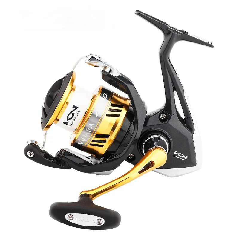 

100% Original Shimano SAHARA X-Ship Saltewater Fishing Reel FI 1000 C2000HGS 2500HGS C3000HG 4000XG Spinning Fishing Reel