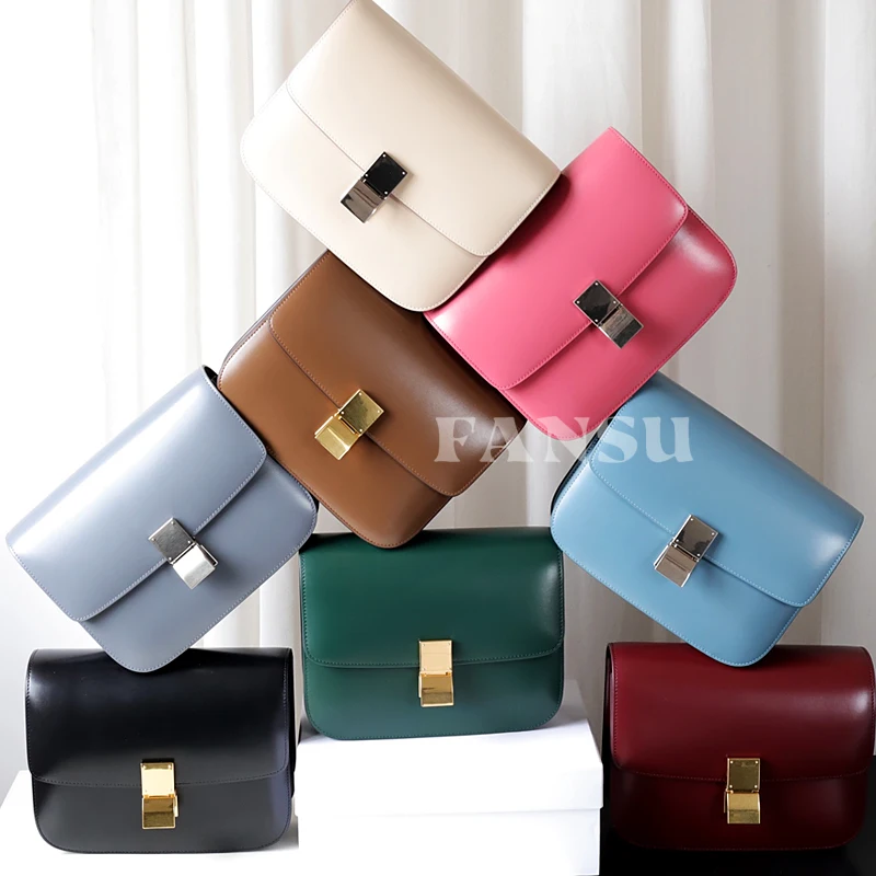 

Высококачественная кожаная сумка тофу, модная и популярная сумка-мессенджер на одно плечо, квадратная сумка, повседневная простая сумка