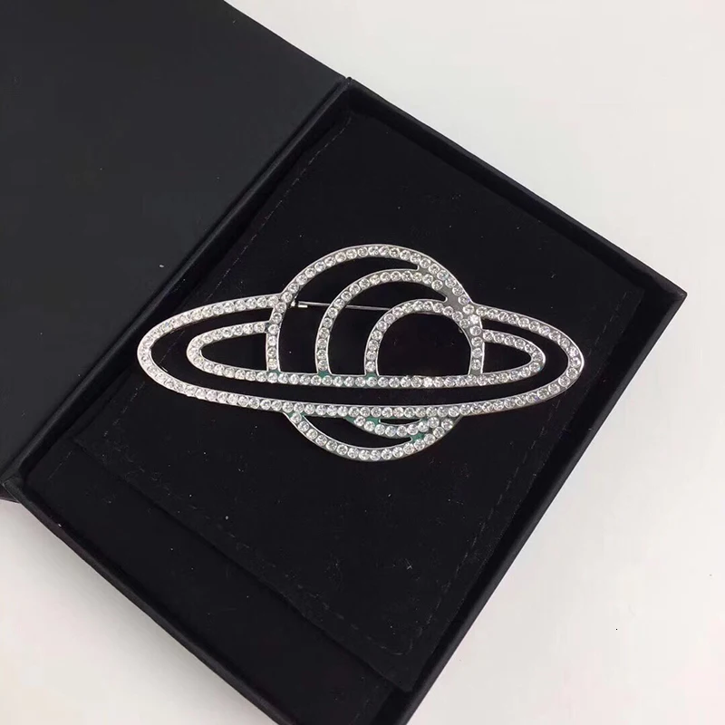 Модный бренд Cc домашняя популярная брошь в форме сердца большая с дизайном