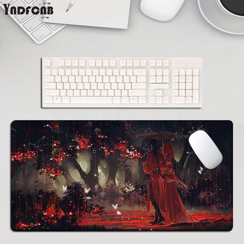 

YNDFCNB Tian Guan Ci Fu Top Quality Large sizes Mouse pad mat Size for Small Mousepad mouse pad Keyboard Deak Mat for Cs Go LOL